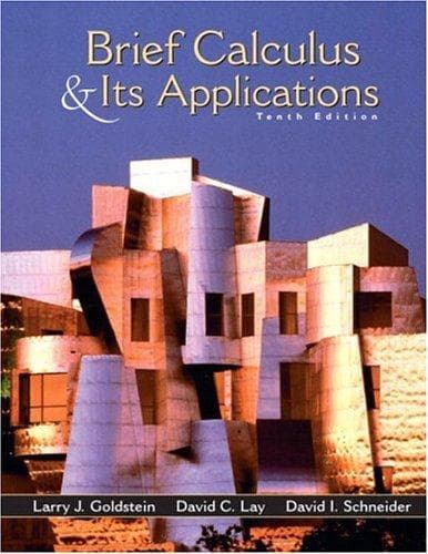Tapa de Brief Calculus and Its Applications, 10th Edition
