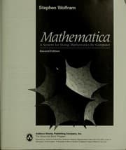 Tapa de Mathematica : a system for doing mathematics by computer