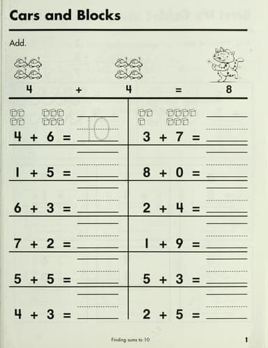 Tapa de First grade math
