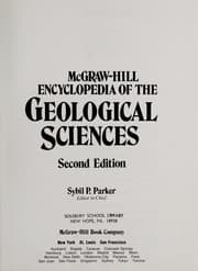 Tapa de McGraw-Hill encyclopedia of the geological sciences