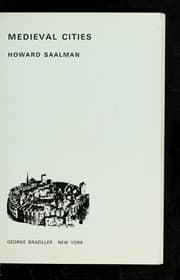 Tapa de Medieval cities