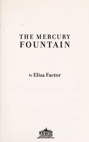 Tapa de The mercury fountain