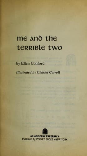 Tapa de Me and the terrible two