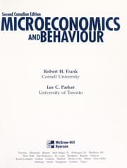Tapa de Microeconomics and behaviour