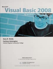 Tapa de Microsoft Visual Basic 2008 for Windows and mobile applications