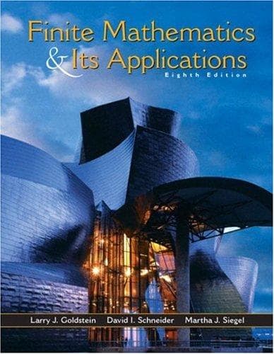 Tapa de Finite mathematics & its applications