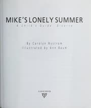 Tapa de Mike's lonely summer