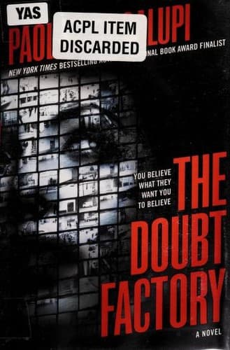 Tapa de The doubt factory