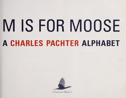 Tapa de M is for moose