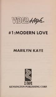 Tapa de Modern Love (Video High, No 1)
