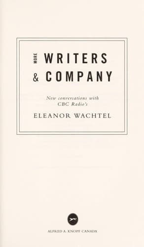 Tapa de More Writers & Company