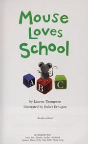 Tapa de Mouse loves school