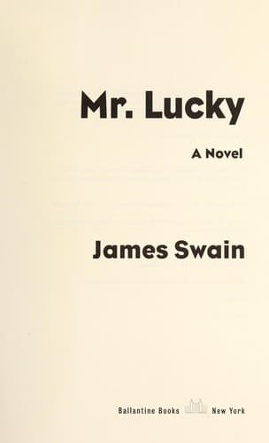 Tapa de Mr. Lucky : a novel
