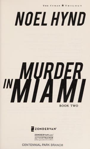 Tapa de Murder in Miami