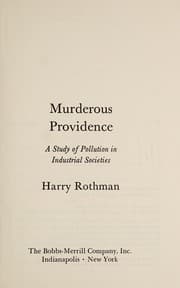 Tapa de Murderous providence