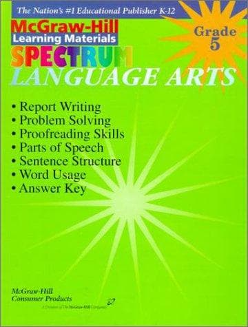 Tapa de Language Arts