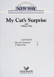 Tapa de My Cats Surprise-Blue RR (New Way: Learning with Literature (Blue Level))