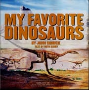 Tapa de My favorite dinosaurs