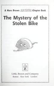 Tapa de The mystery of the stolen bike