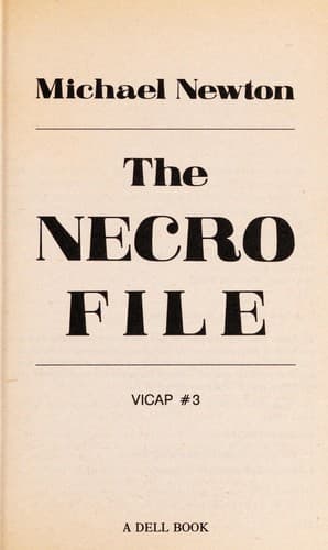Tapa de The Necro file