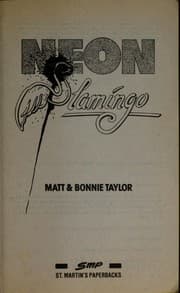 Tapa de Neon flamingo