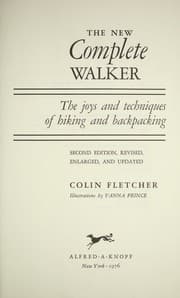 Tapa de The new complete walker ; the joys and techniques of hiking and backpacking