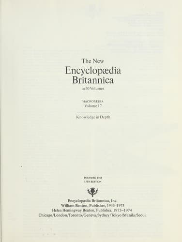 Tapa de The New Encyclopaedi