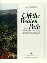 Tapa de Off the beaten path : a guide to more than 1,000 scenic and interesting places still uncrowded and inviting