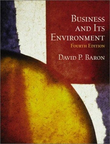 Tapa de Business and its environment