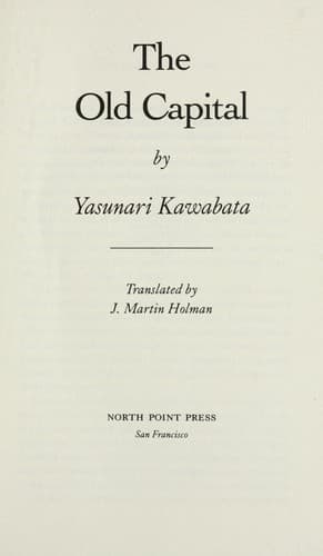 Tapa de The old capital