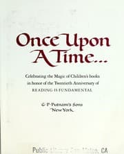 Tapa de Once upon a time-- : celebrating the magic of children's books in honor of the twentieth anniversary of Reading is Fundamental