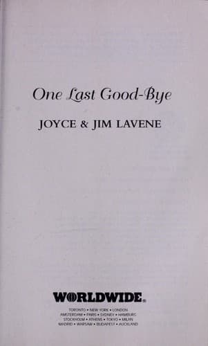 Tapa de One last good-bye