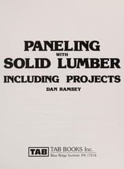 Tapa de Paneling with solid lumber, including projects