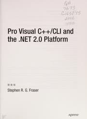 Tapa de Pro Visual C++/CLI and the .NET 2.0 platform