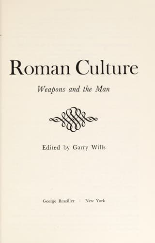 Tapa de Roman Culture