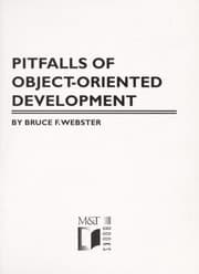 Tapa de Pitfalls of object-oriented development