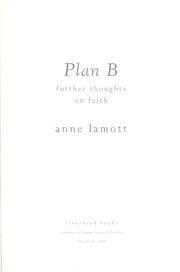 Tapa de Plan B further thoughts on faith
