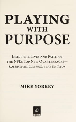 Tapa de Playing with purpose