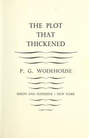 Tapa de The plot that thickened