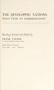 Tapa de The developing nations, what path to modernization?
