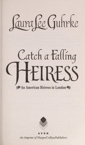 Tapa de Catch a Falling Heiress