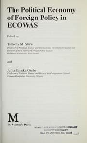 Tapa de The Political economy of foreign policy in ECOWAS