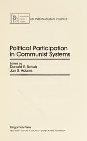 Tapa de Political participation in Communist systems