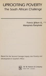 Tapa de Uprooting poverty