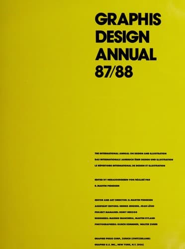 Tapa de Graphis design annual, 87/88