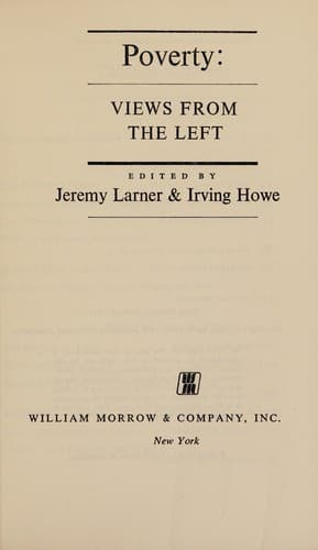 Tapa de Poverty: views from the left