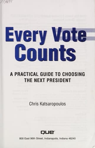 Tapa de Every vote counts