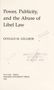 Tapa de Power, publicity, and the abuse of libel law