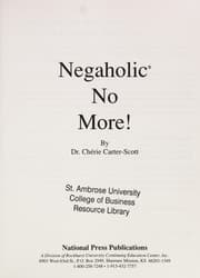 Tapa de Negaholics no more!
