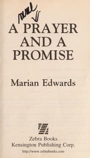 Tapa de A prayer and a promise